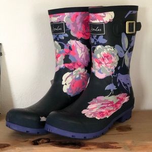 Joules rain boots size 9